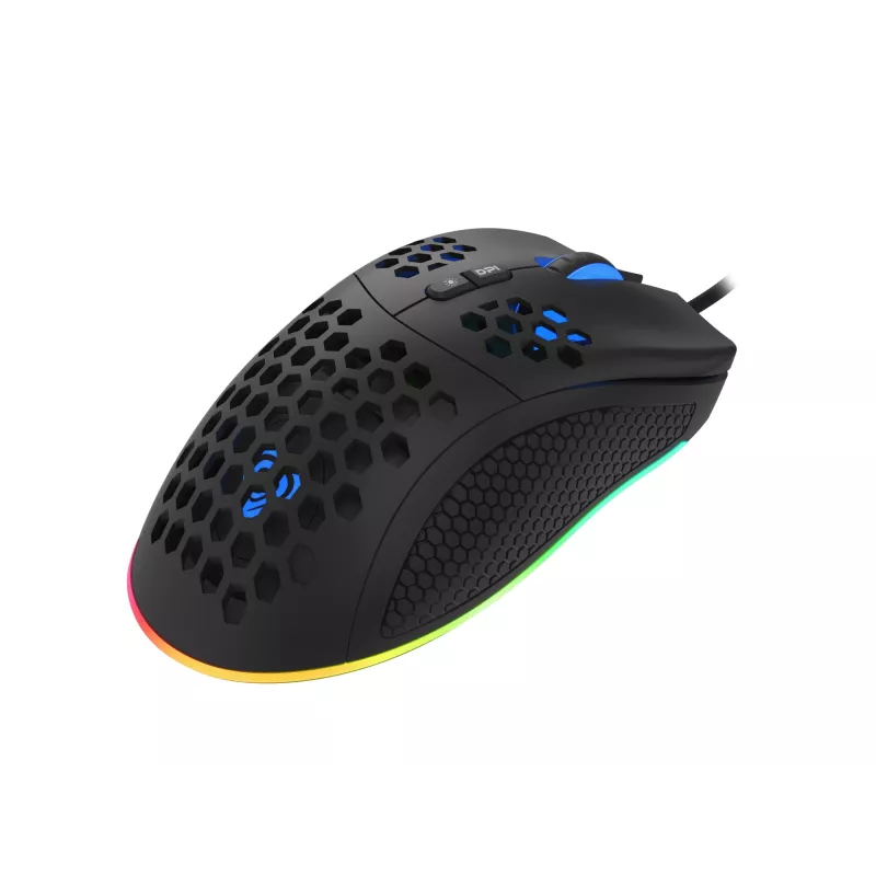 GENESIS Krypton 555 Gaming pele, USB-A, optiskais sensors, 8000 DPI