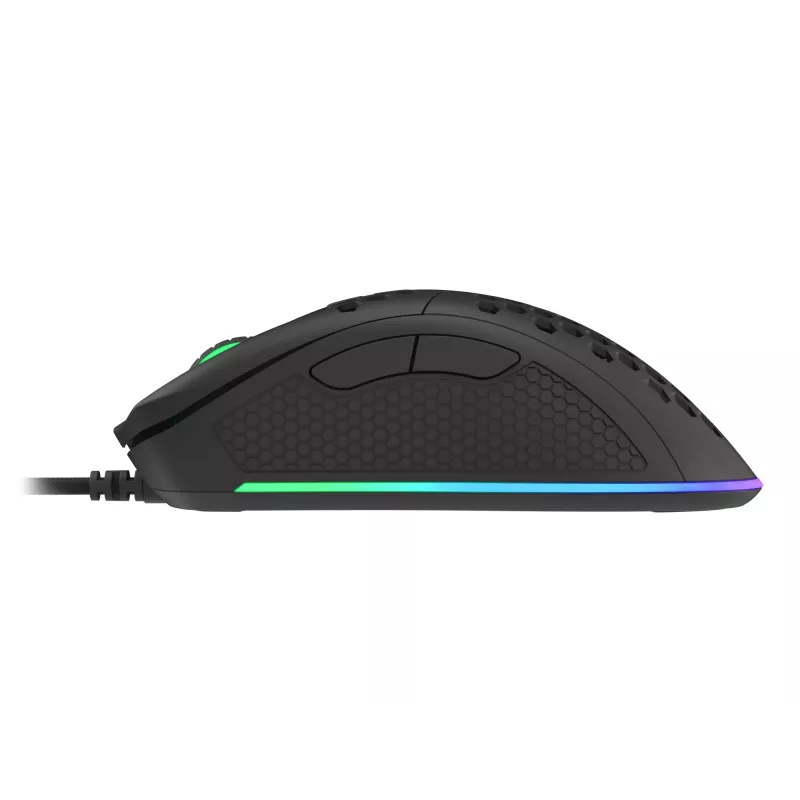 GENESIS Krypton 555 Gaming pele, USB-A, optiskais sensors, 8000 DPI