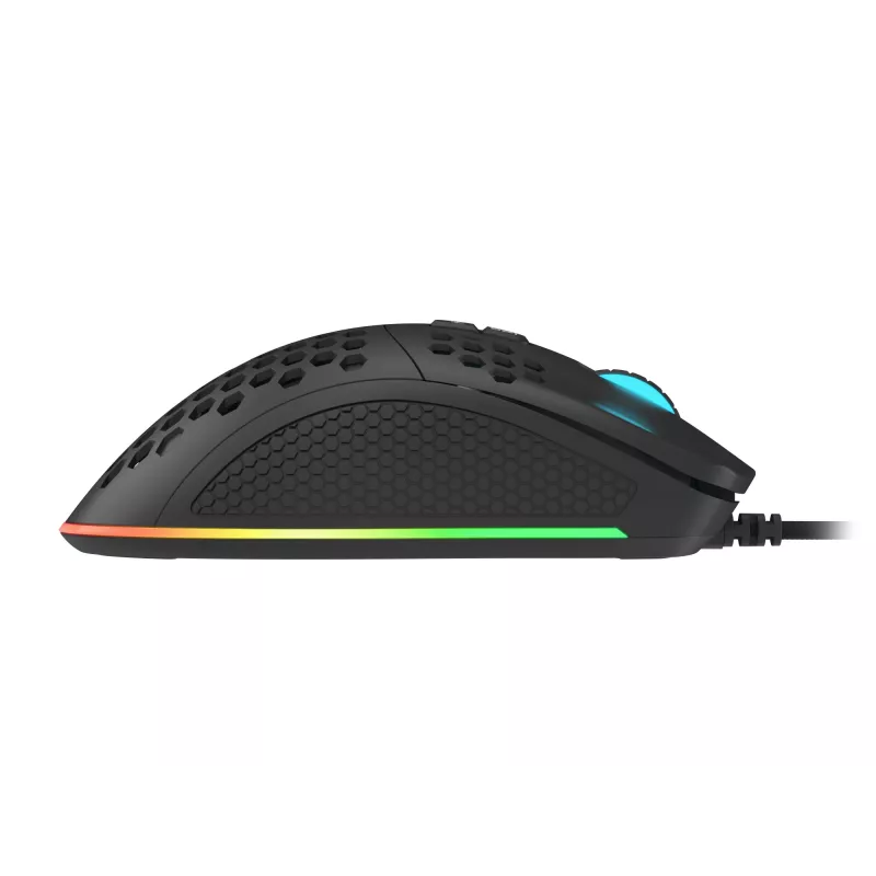 GENESIS Krypton 555 Gaming pele, USB-A, optiskais sensors, 8000 DPI