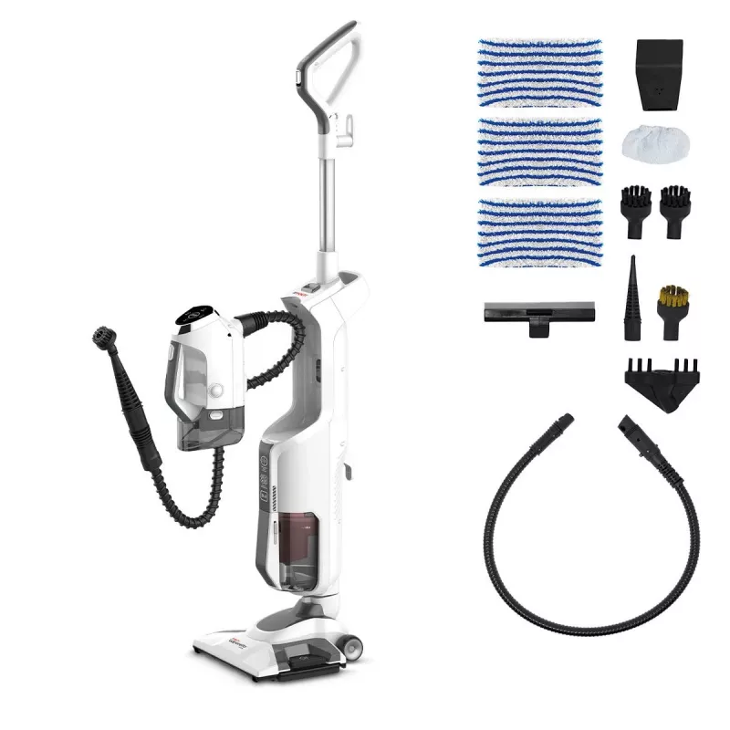 Vertikālais putekļsūcējs Polti Vaporetto 3 Clean 1800 W Bezmaiss Balts