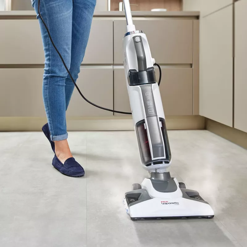 Vertikālais putekļsūcējs Polti Vaporetto 3 Clean 1800 W Bezmaiss Balts