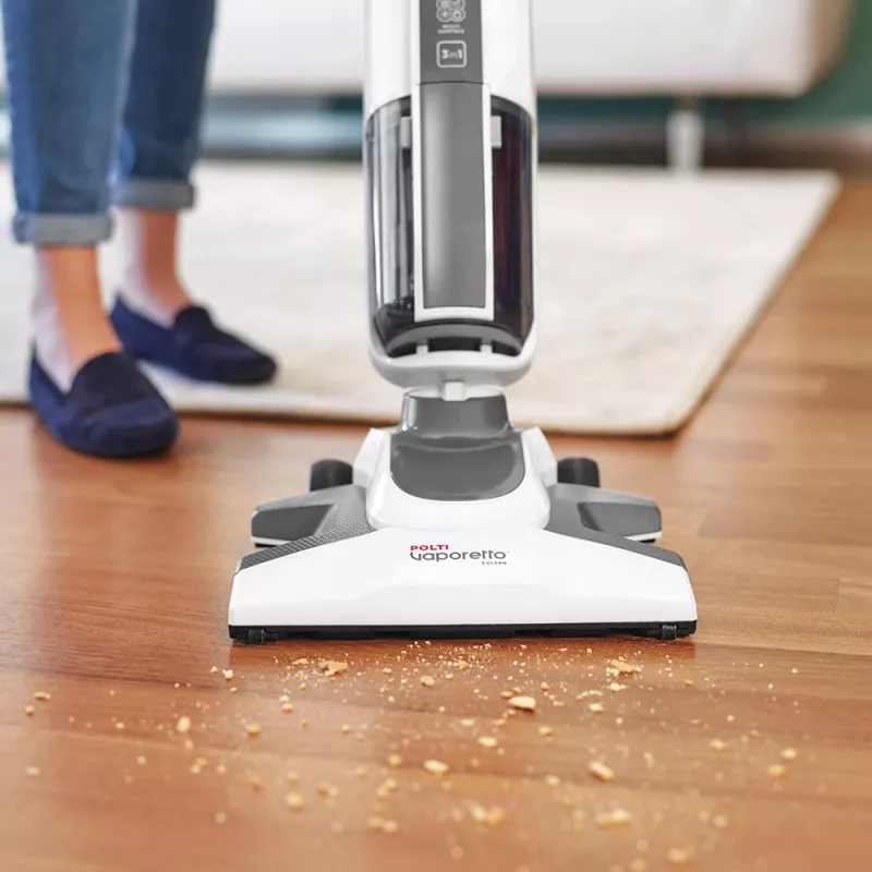 Vertikālais putekļsūcējs Polti Vaporetto 3 Clean 1800 W Bezmaiss Balts