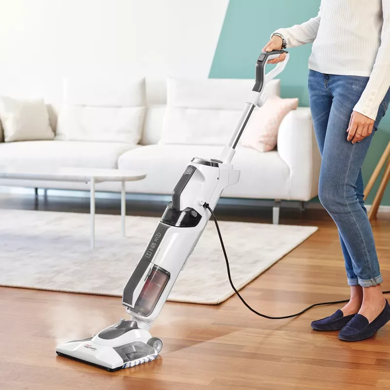 Vertikālais putekļsūcējs Polti Vaporetto 3 Clean 1800 W Bezmaiss Balts