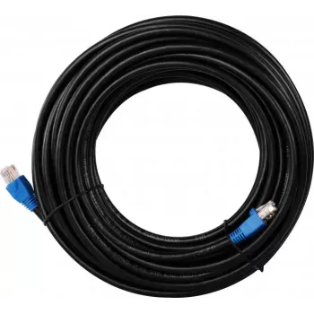 Tīkla kabelis Goobay CAT 6 U/UTP RJ-45 Cat6 15m Melns