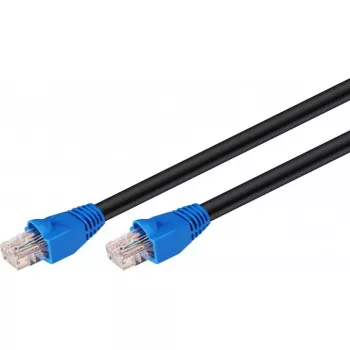 Tīkla kabelis Goobay CAT 6 U/UTP RJ-45 Cat6 15m Melns
