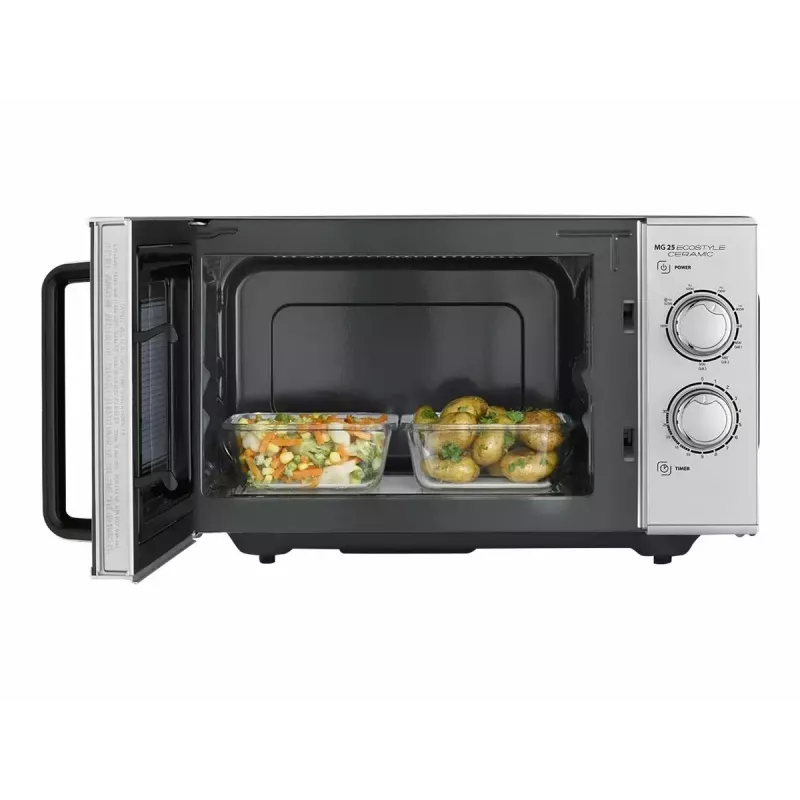 Mikroviļņu krāsns Caso MG 25 Ecostyle, 25 L, 900 W, grila funkcija, sudraba