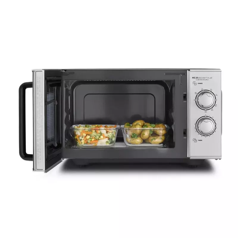 Mikroviļņu krāsns Caso MG 25 Ecostyle, 25 L, 900 W, grila funkcija, sudraba