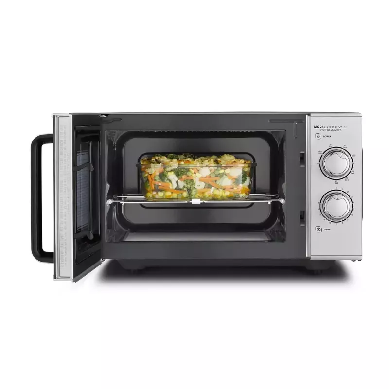 Mikroviļņu krāsns Caso MG 25 Ecostyle, 25 L, 900 W, grila funkcija, sudraba