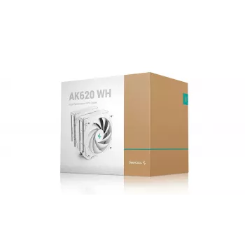 Dzesētājs DeepCool AK620 WH 12 cm 500-1850 RPM Balts