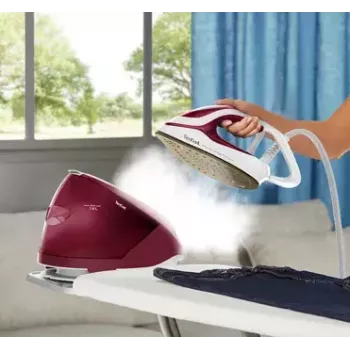 Tefal GV9220 tvaika gludināšanas stacija 2600 W Durilium AirGlide Autoclean zole Burgundija, Balta