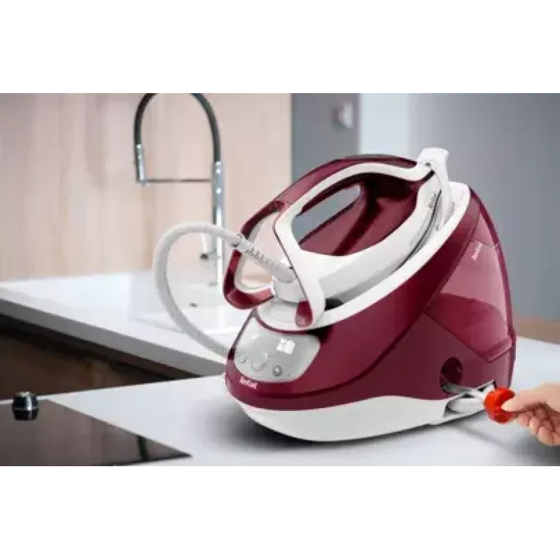 Tefal GV9220 tvaika gludināšanas stacija 2600 W Durilium AirGlide Autoclean zole Burgundija, Balta