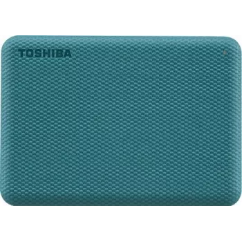 Toshiba Canvio Advanced ārējais cietais disks 2,5 collu 2 TB USB 3.2 Gen 1 zaļš