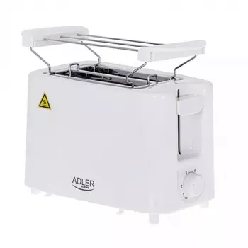 Toasteris Adler AD 3223 2 šķēles 750 W Balts