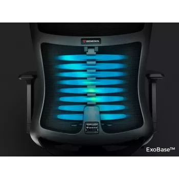 Spēļu krēsls GENESIS Astat 200 Mesh sēdeklis Melns 120 kg
