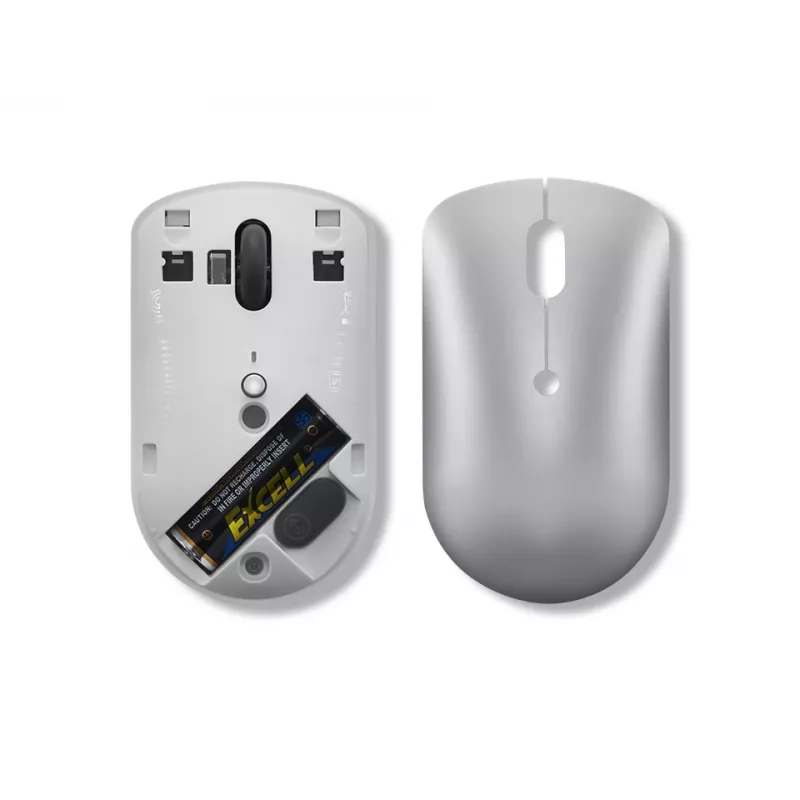 Bezvadu ambideksa pele Lenovo 540 — RF, 2400 DPI, 4 pogas, USB-C uztvērējs, pelēka
