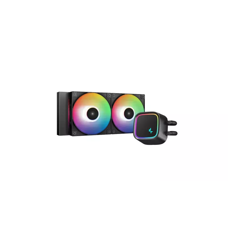AIO šķidruma dzesētājs DeepCool LE500 12 cm Melns 500-2250 RPM