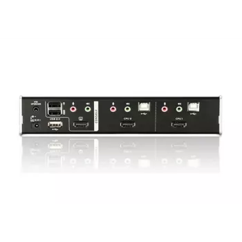 ATEN 2-Port USB HDMI KVM Slēdzis ar Audio un USB 2.0 Hubs (ar KVM kabeļiem)