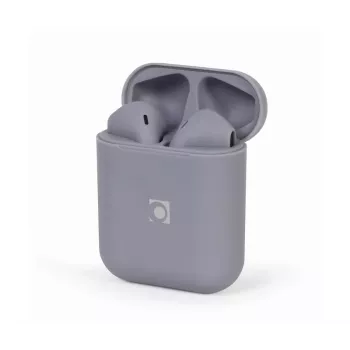 GEMBIRD Seattle bezvadu TWS austiņas, stereo, Bluetooth, miglaini pelēka
