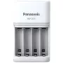 Lādētājs baterijām Panasonic BQ-CC55E — kompakts NiMH/NiCd lādētājs AA/AAA uzlādējamām baterijām