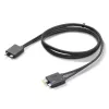 Lenovo 4X91K16970 Thunderbolt kabelis 0.7 m 40 Gbit/s Melns