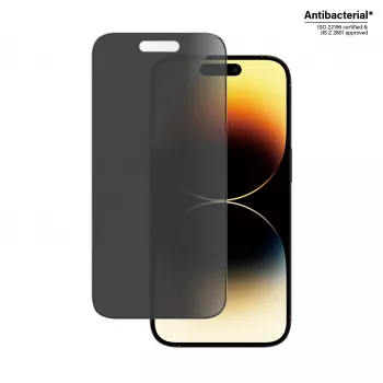 PanzerGlass ® Privātuma ekrāna aizsargs iPhone 14 Pro | Ultra-Wide Fit ar EasyAligner