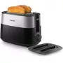 Philips Daily Collection HD2517/90 tosteris 8 2 sloti 900 W Melns, Sudrabs