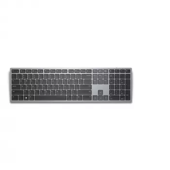 DELL Pro Plus Keyboard KB700 - pilna izmēra bezvadu klaviatūra, krievu (QWERTY), pelēka