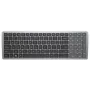 Dell Pro Plus Compact KB740 — pilna izmēra (100%) bezvadu tastatūra, RF Wireless + Bluetooth, krievu QWERTY, melna/pelēka