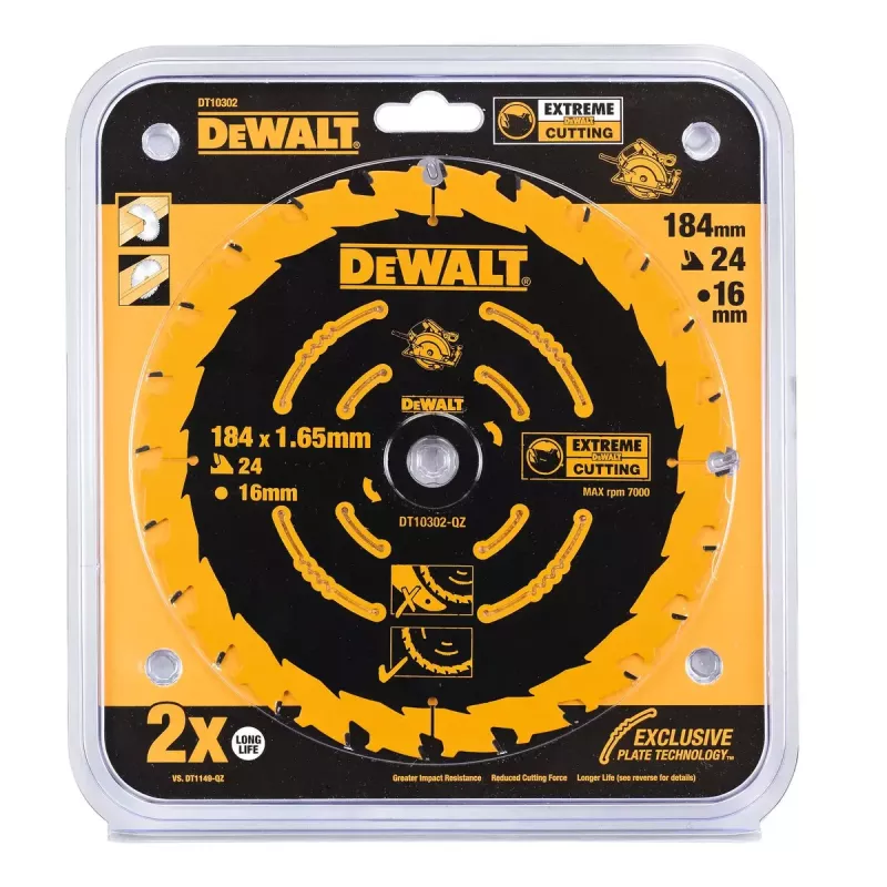 Zāģa asmens ripzāģim DeWALT DT10302-QZ 1 gab. daudzmateriālu