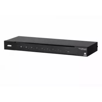 ATEN VS0801HB 8 portu True 4K HDMI pārslēdzējs, metāla, melns