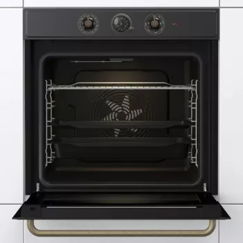 Gorenje BO3CO4L02 1 BOS67371CLB PL_ILCL liela elektriskā cepeškrāsns, 77 L, 2300 W, iebūvējama, melna