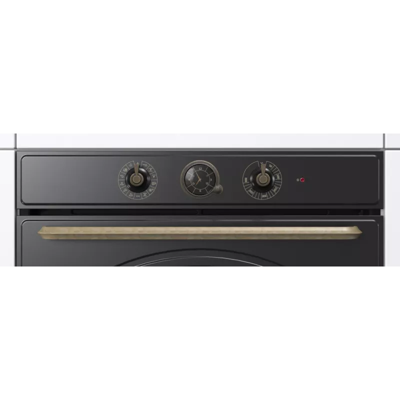 Gorenje BO3CO4L02 1 BOS67371CLB PL_ILCL liela elektriskā cepeškrāsns, 77 L, 2300 W, iebūvējama, melna