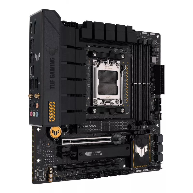 ASUS TUF GAMING B650M-PLUS WIFI mātesplate, AMD B650, Socket AM5, micro ATX