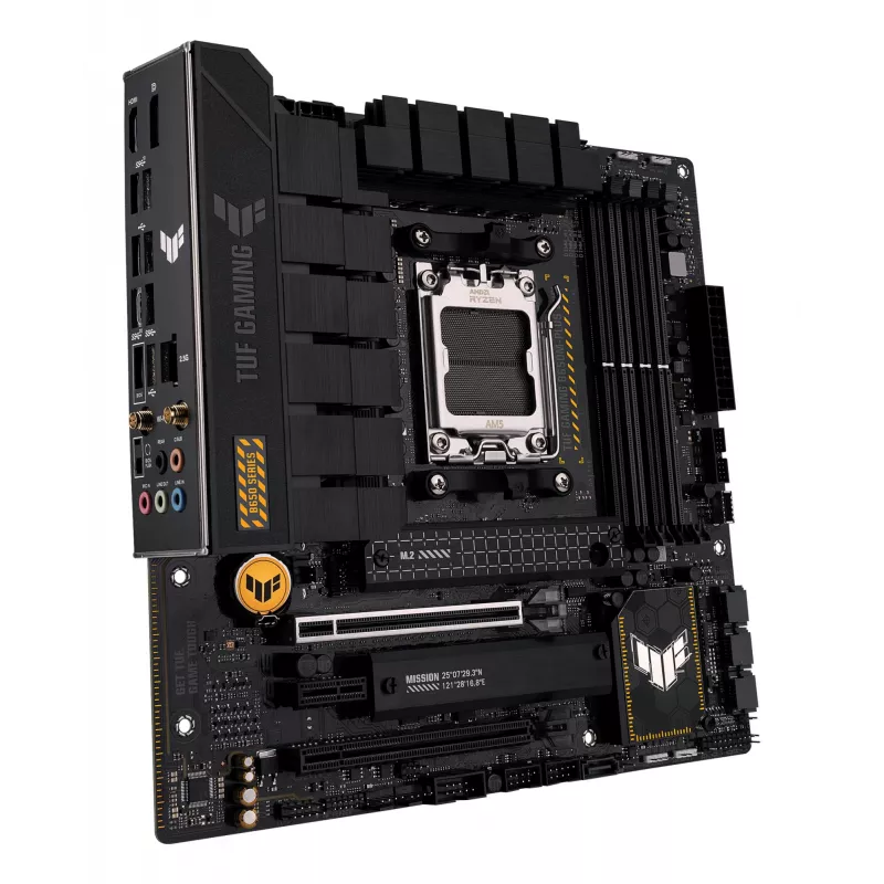 ASUS TUF GAMING B650M-PLUS WIFI mātesplate, AMD B650, Socket AM5, micro ATX