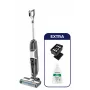 Bissell CrossWave HF3 Cordless Select bezvadu vertikālais putekļsūcējs, slapjā un sausā tīrīšana, bezmaisa, 255 W, pelēks, balts