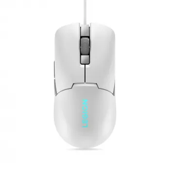 Pele Lenovo GY51H47351 Legion M300s, spēļu, optiskā, USB-A, 8000 DPI, balta
