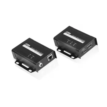 ATEN VE901 DisplayPort HDBaseT-Lite pagarinātājs, 4K@40 m, līdz 70 m, 4096 x 2160, HDBaseT B klase, AV raidītājs un uztvērējs, melns, HDCP