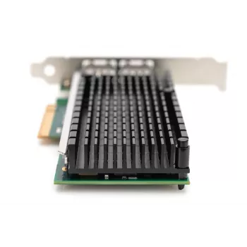 DIGITUS Ethernet servera adapteris - 10Gbps Divu Portu Pci-E X8. Intel X540 BT2