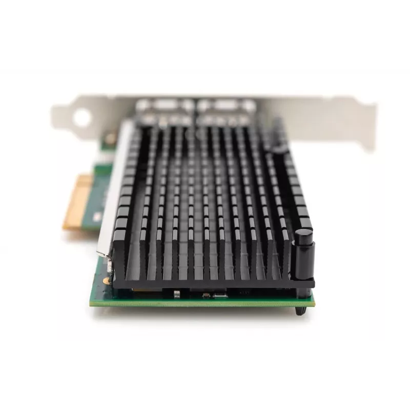 DIGITUS Ethernet servera adapteris - 10Gbps Divu Portu Pci-E X8. Intel X540 BT2