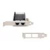 DIGITUS Ethernet servera adapteris - 10Gbps Divu Portu Pci-E X8. Intel X540 BT2