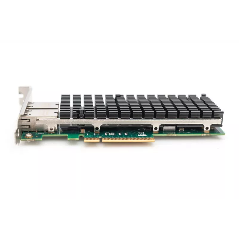 DIGITUS Ethernet servera adapteris - 10Gbps Divu Portu Pci-E X8. Intel X540 BT2