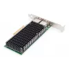 DIGITUS Ethernet servera adapteris - 10Gbps Divu Portu Pci-E X8. Intel X540 BT2