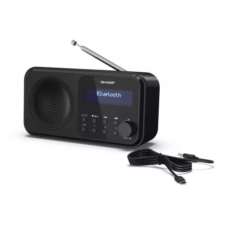 Sharp DR-P420(BK) Tokyo pārnēsājamais digitālais radio
