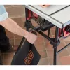 Galda ripzāģis Black & Decker BES720-QS — 1800 W, 25.4 cm asmens, 8.5 cm griešanas dziļums, brīvi stāvošs, galda pagarinājums