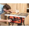 Galda ripzāģis Black & Decker BES720-QS — 1800 W, 25.4 cm asmens, 8.5 cm griešanas dziļums, brīvi stāvošs, galda pagarinājums