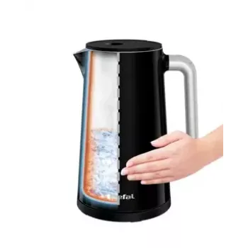 Tefal KO851 elektriskā tējkanna 1.7 L 1800 W Melna