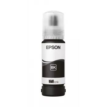Epson 108 EcoTank melnā tintes pudele — oriģināla 65 ml EcoTank printeriem