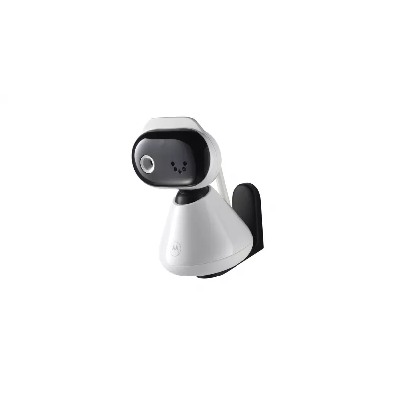 Motorola PIP1500 video mazuļa uzraudzības kamera, 5 collu krāsu ekrāns, 480 x 272, FHSS, 300 m darbības attālums, divpusēja sarunu funkcija, infrasarkanā nakts redzamība, telpas temperatūras kontrole, balta/melna
