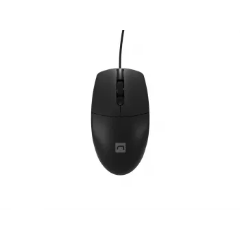 Natec Ruff 2 optiskā USB pele, melna, 1000 DPI