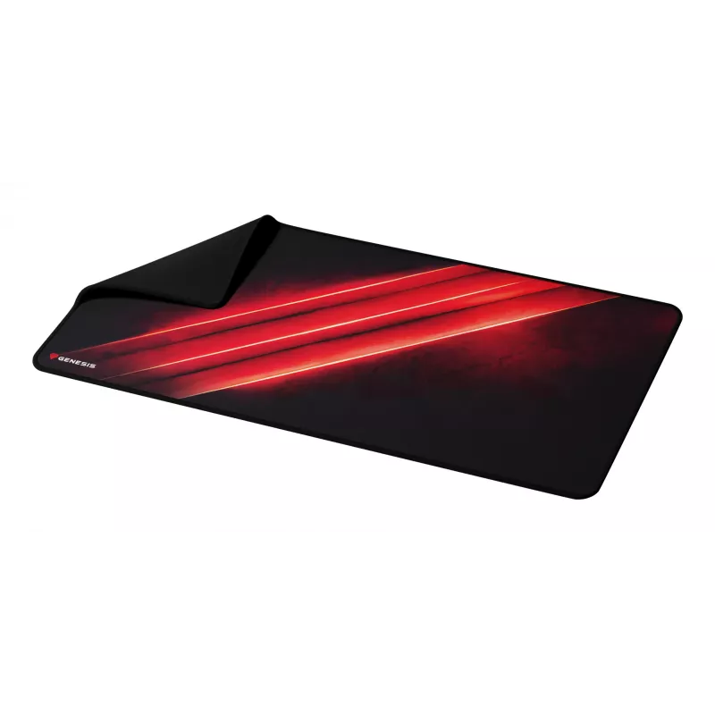 GENESIS Carbon 500 Maxi Flash G2 Gaming peles paliktnis Melns, Sarkans